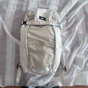 Adidas Backpack, WORN ONCE Beige Cream
